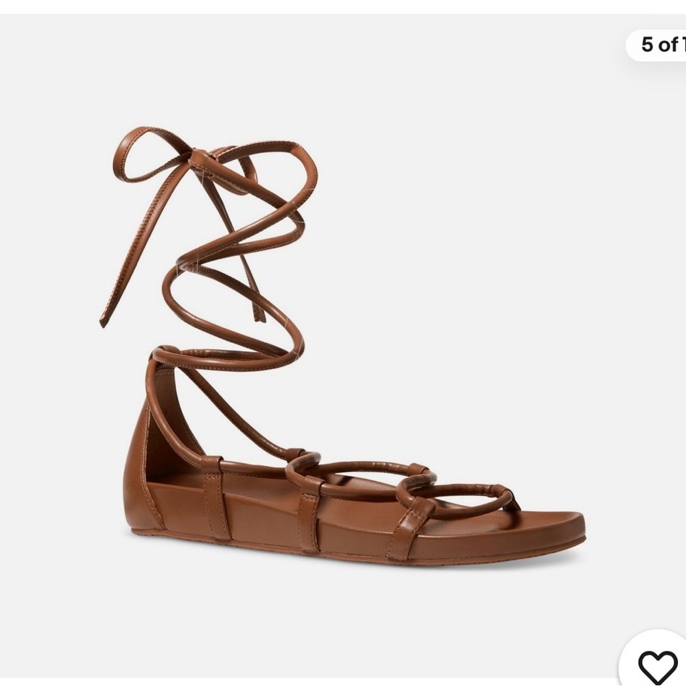 Michael Kors Tan Strappy Sandals